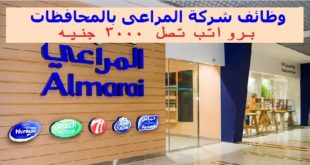 وظائف خالية اعلان وظائف شركة المراعى بالمحافظات برواتب تصل 3000 جنيه والتقديم